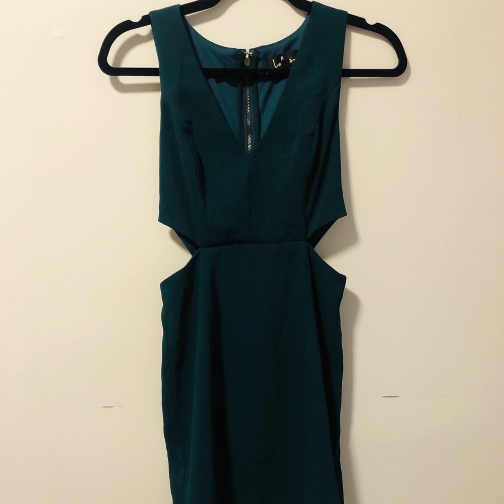 Lulu’s Above the knee dress with cut out sides